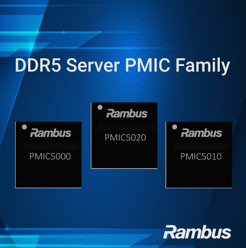 Rambus 推出 DDR5 RDIMM 服务器内存专用 PMIC 电源管理芯片