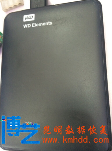 WD Elements 500G被苹果系统分区格式化恢复成功